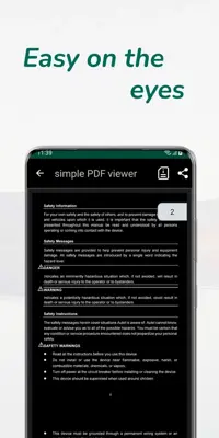 PDF Reader - PDF Viewer android App screenshot 2